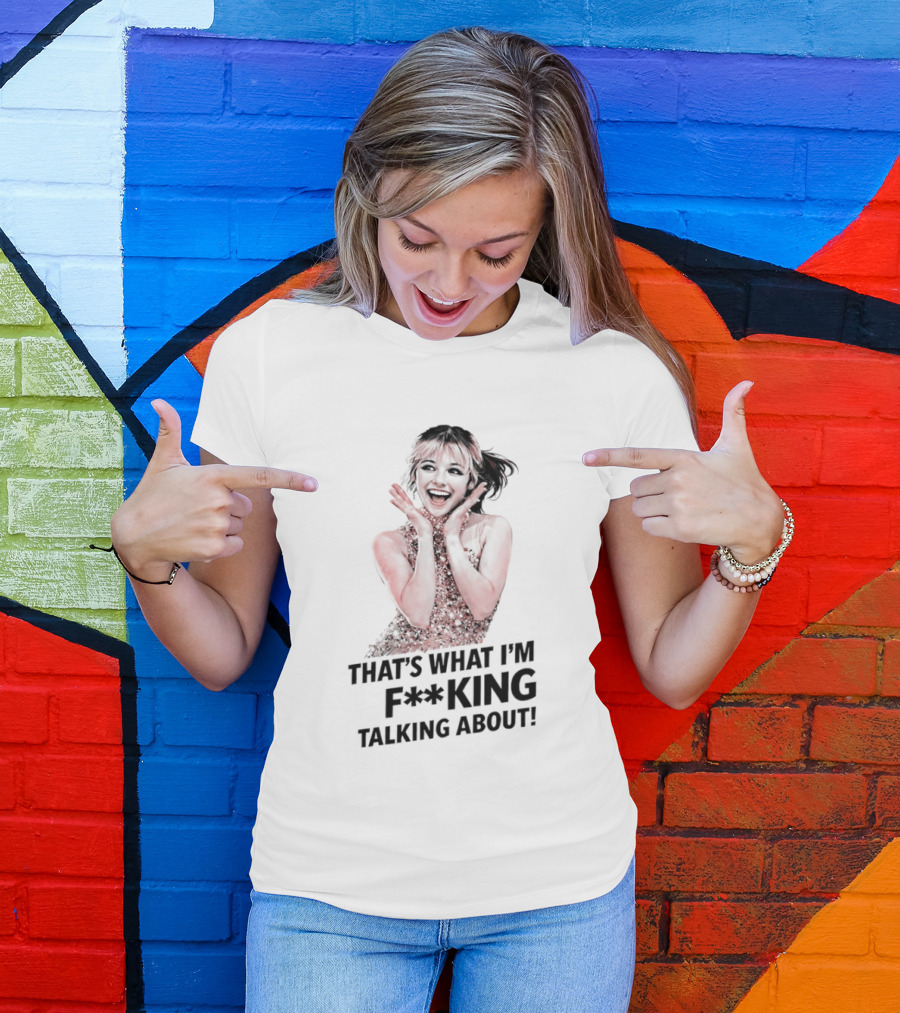 Alysa Liu Figure Skating USA That's What I'm F**king Talking About T-Shirt
