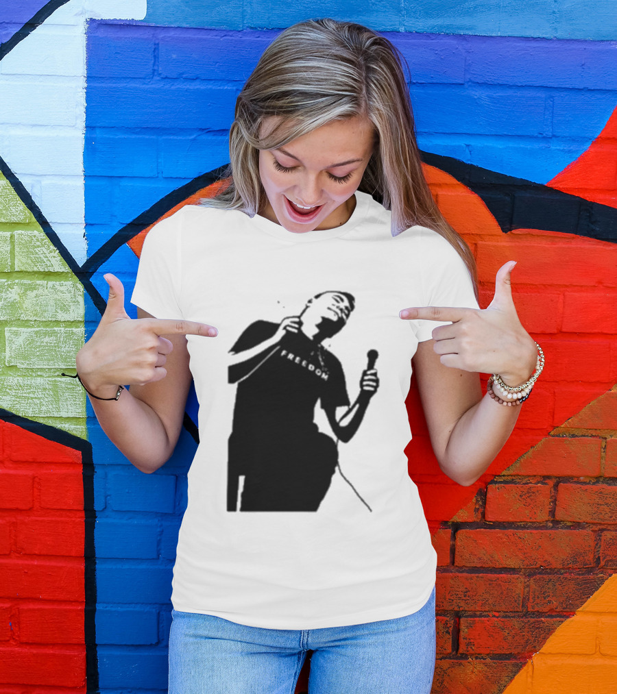 Charlie Kirk Shooting Freedom History Moment T-Shirt