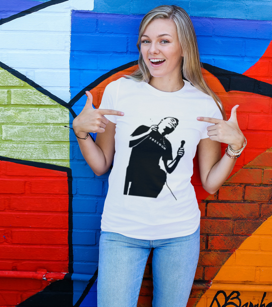 Charlie Kirk Shooting Freedom History Moment T-Shirt