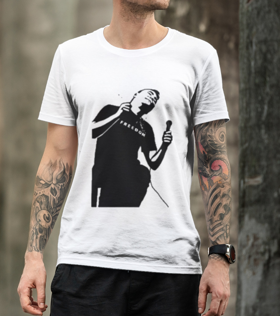 Charlie Kirk Shooting Freedom History Moment T-Shirt