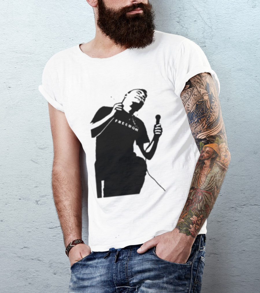 Charlie Kirk Shooting Freedom History Moment T-Shirt