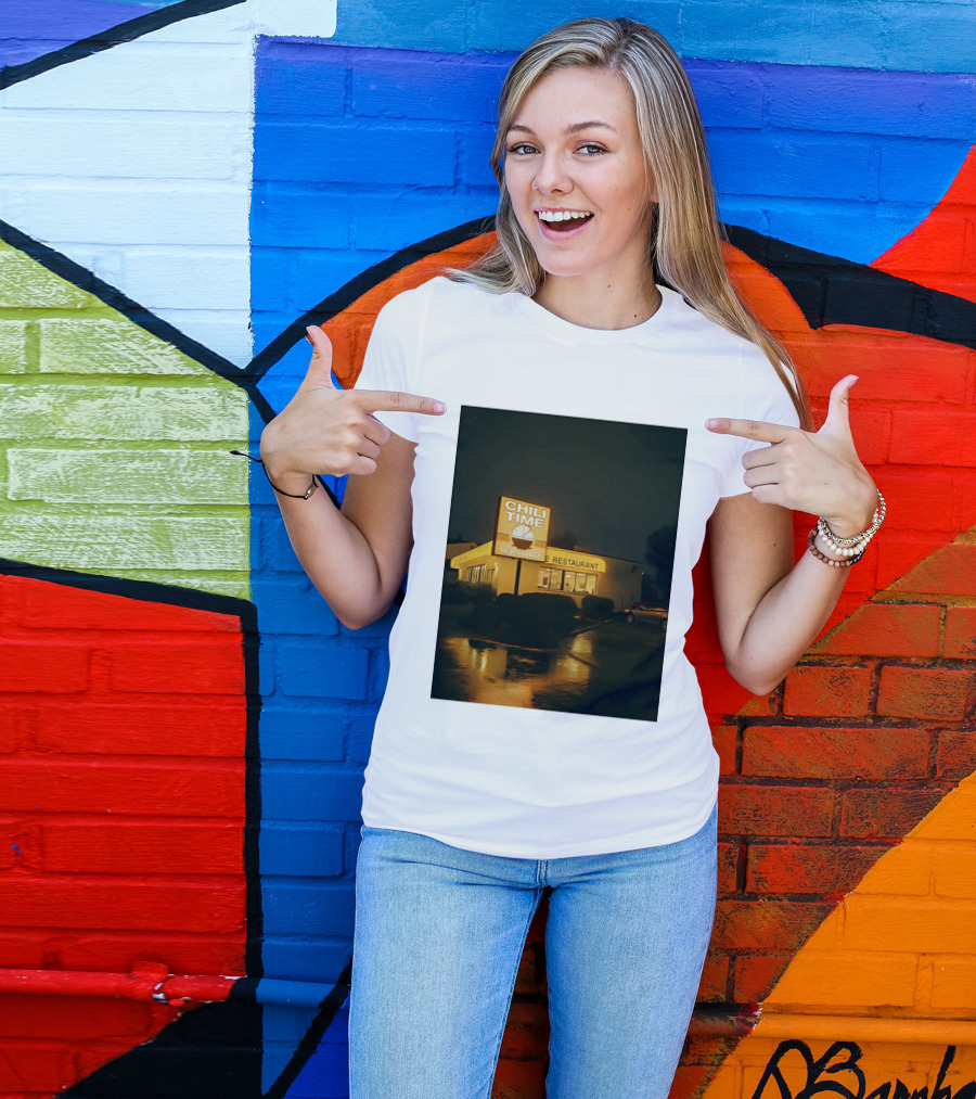 CHILI TIME Night Vibes Restaurant St Bernard Recreation Department T-Shirt