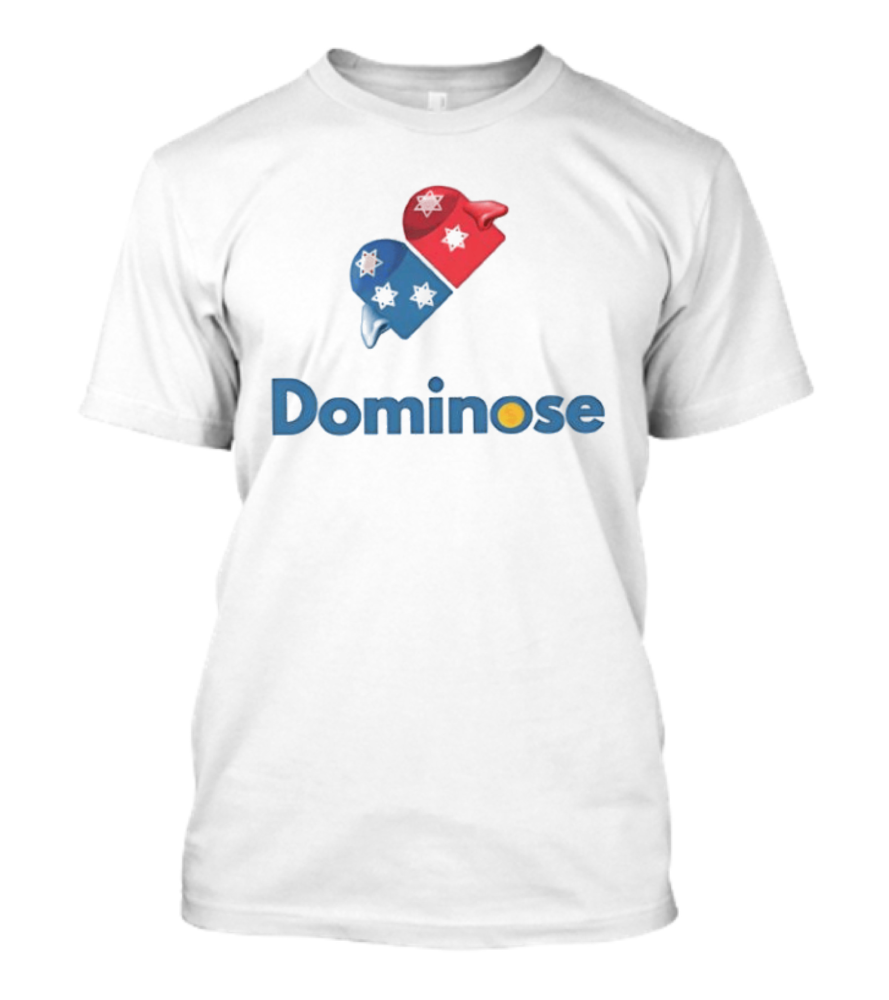 Dominose Pizza Logo Parody Fun Mashup T-Shirt