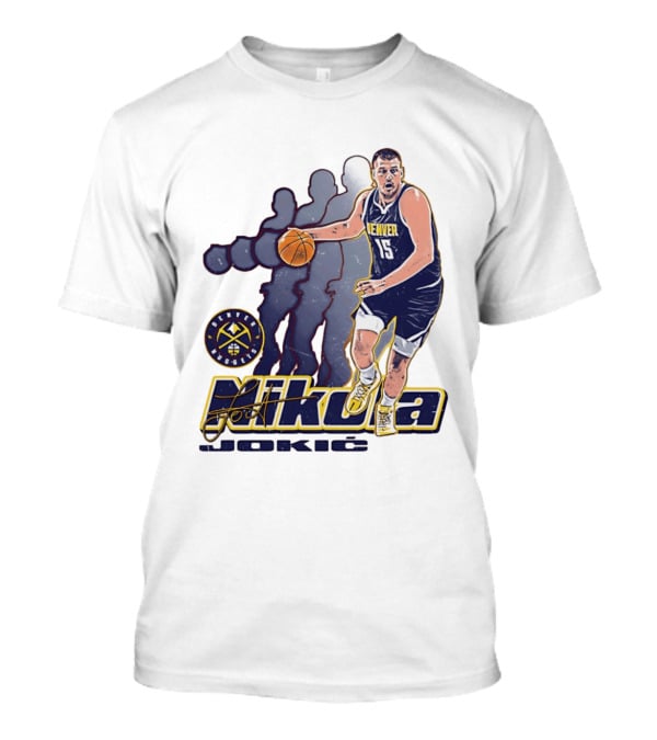 Denver Nuggets Nikola Jokic Basketball Player 15 T-Shirt