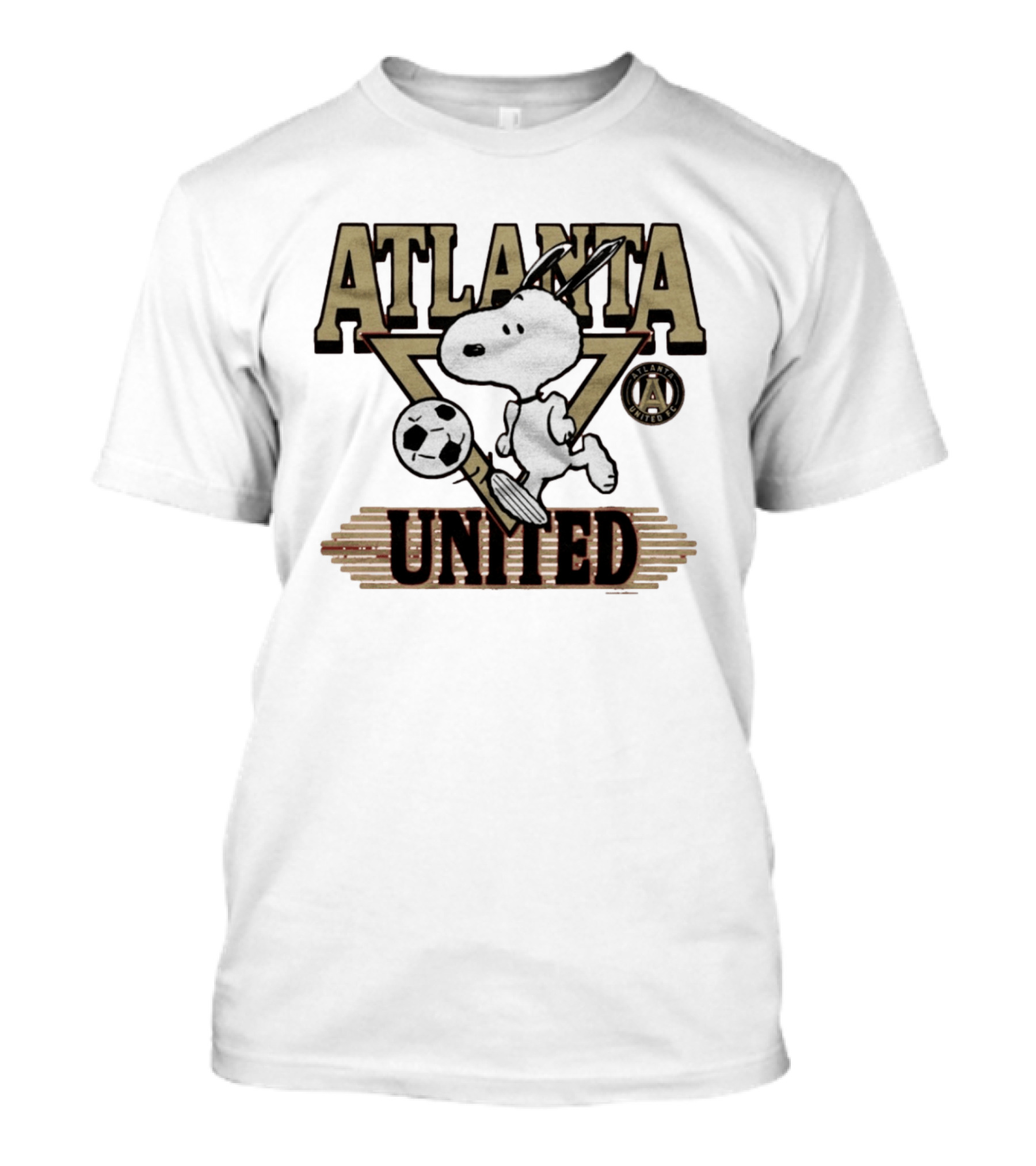 Atlanta United Snoopy Soccer Collaboration T-Shirt