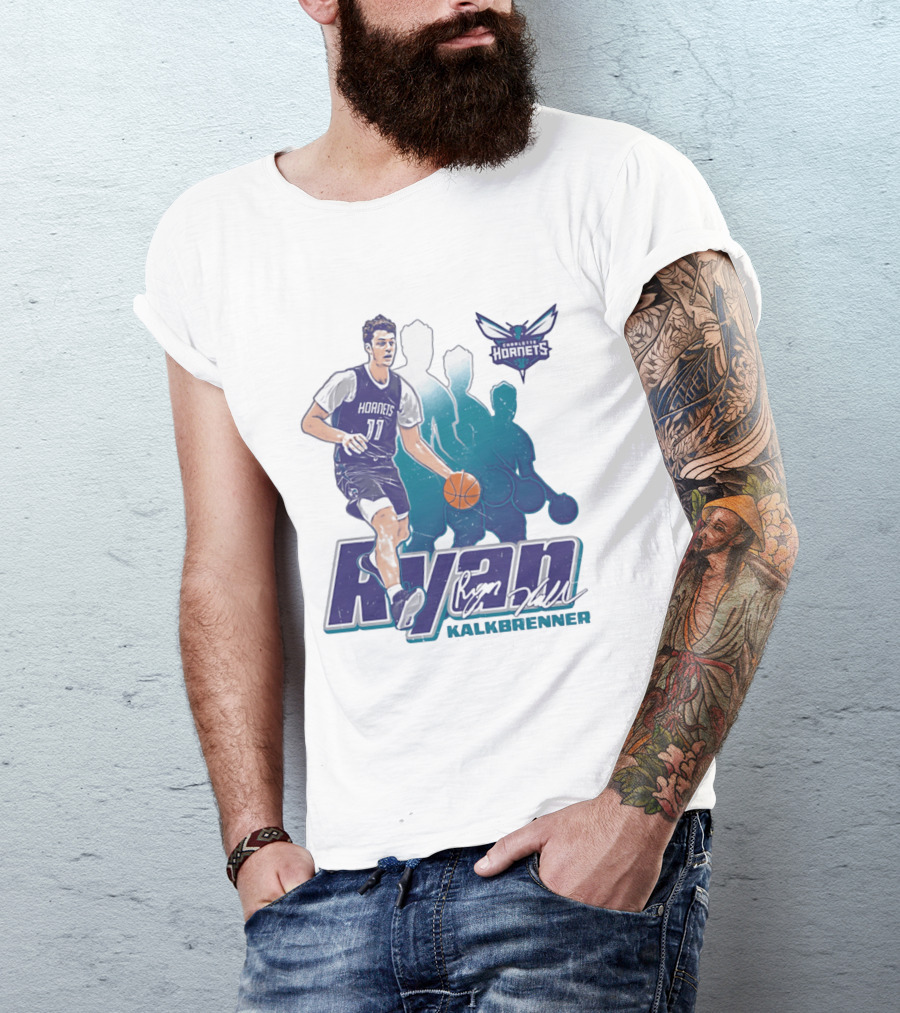 Charlotte Hornets Ryan Kalkbrenner Basketball 11 T-Shirt