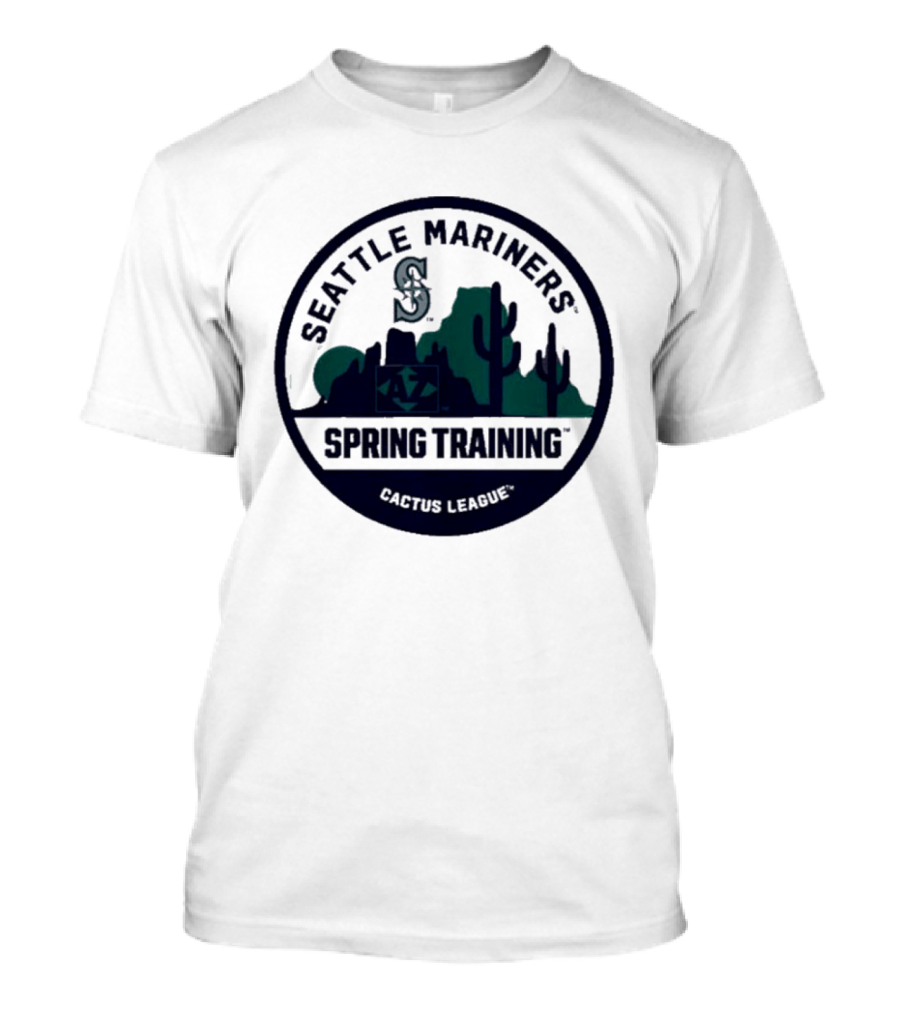 Seattle Mariners Cactus League Spring Training 2026 Desert Scene T-Shirt
