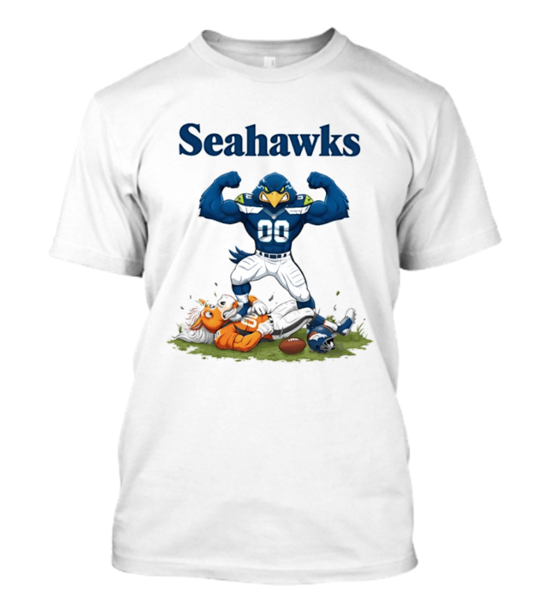 Seahawks Dominates Over Broncos Rivalry Victory T-Shirt