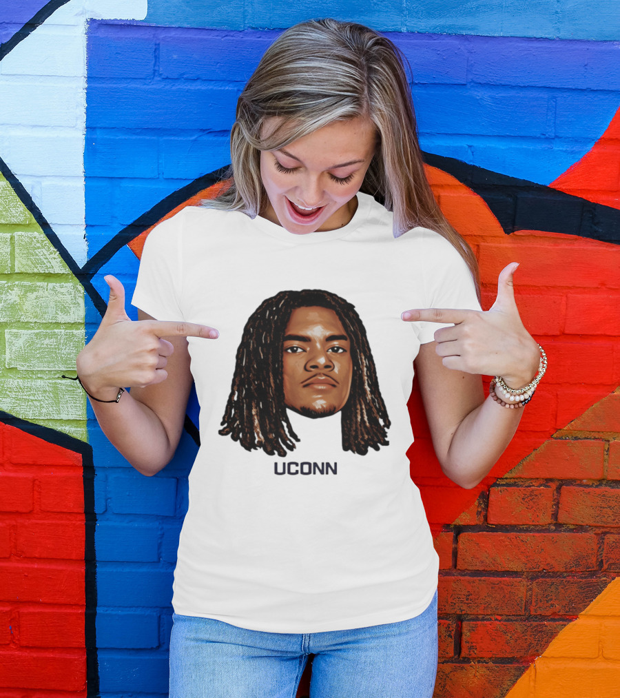 UConn Huskies Solo Ball Bobblehead T-Shirt