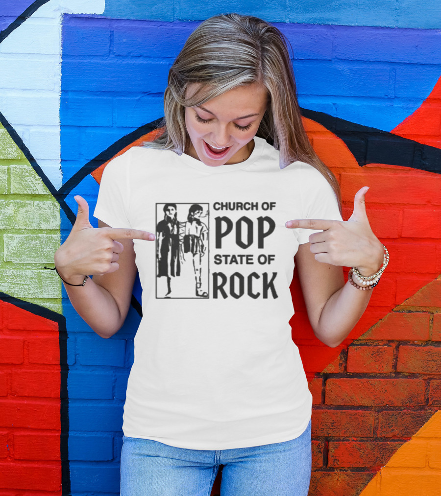 The All American Rejects Church Of Pop State Of Rock T-Shirt