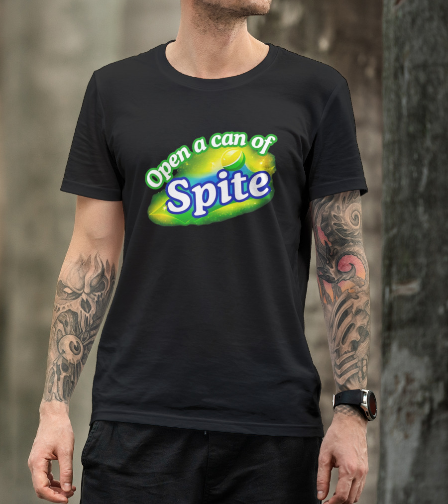 Open A Can Of Spite Parody With Lemon Lime T-Shirt