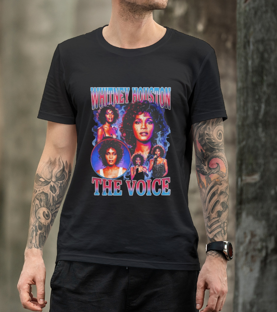 Whitney Houston The Voice 90s Music Lovers T-Shirt