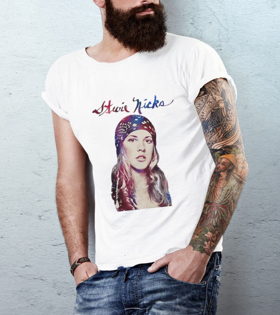 Stevie Nicks 2025 Tour Head Scarf T-Shirt