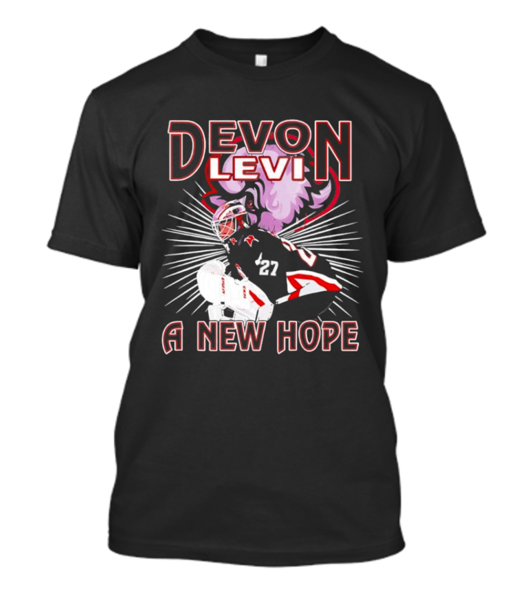 Buffalo Sabres Devon Levi A New Hope Hockey Player 27 T-Shirt