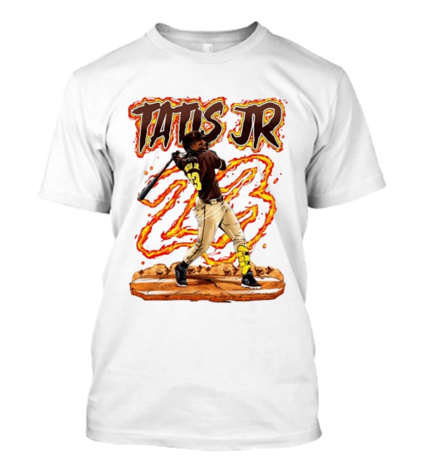 Tatis Jr 23 San Diego Padres Hand Drawn 2026 T-Shirt