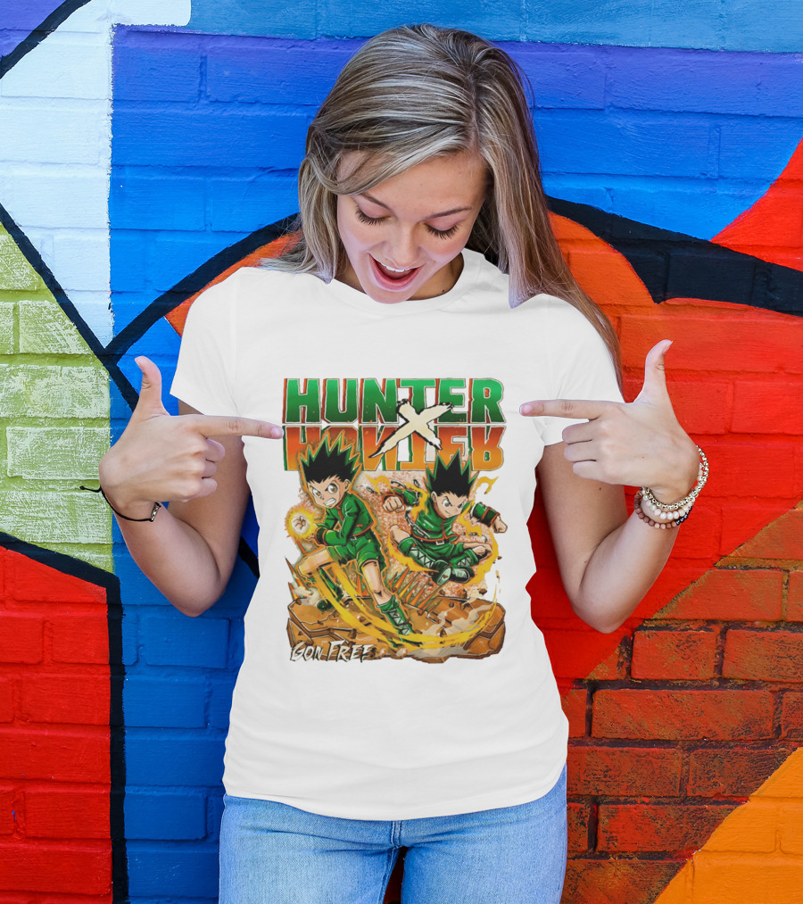 Hunter X Hunter Gon Freeces Energetic Battle Stance 2026 T-Shirt