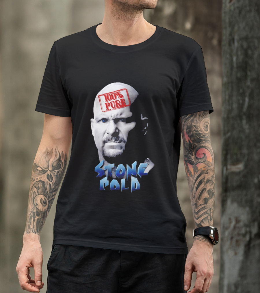 100% Pure Stone Cold Steve Austin T-Shirt