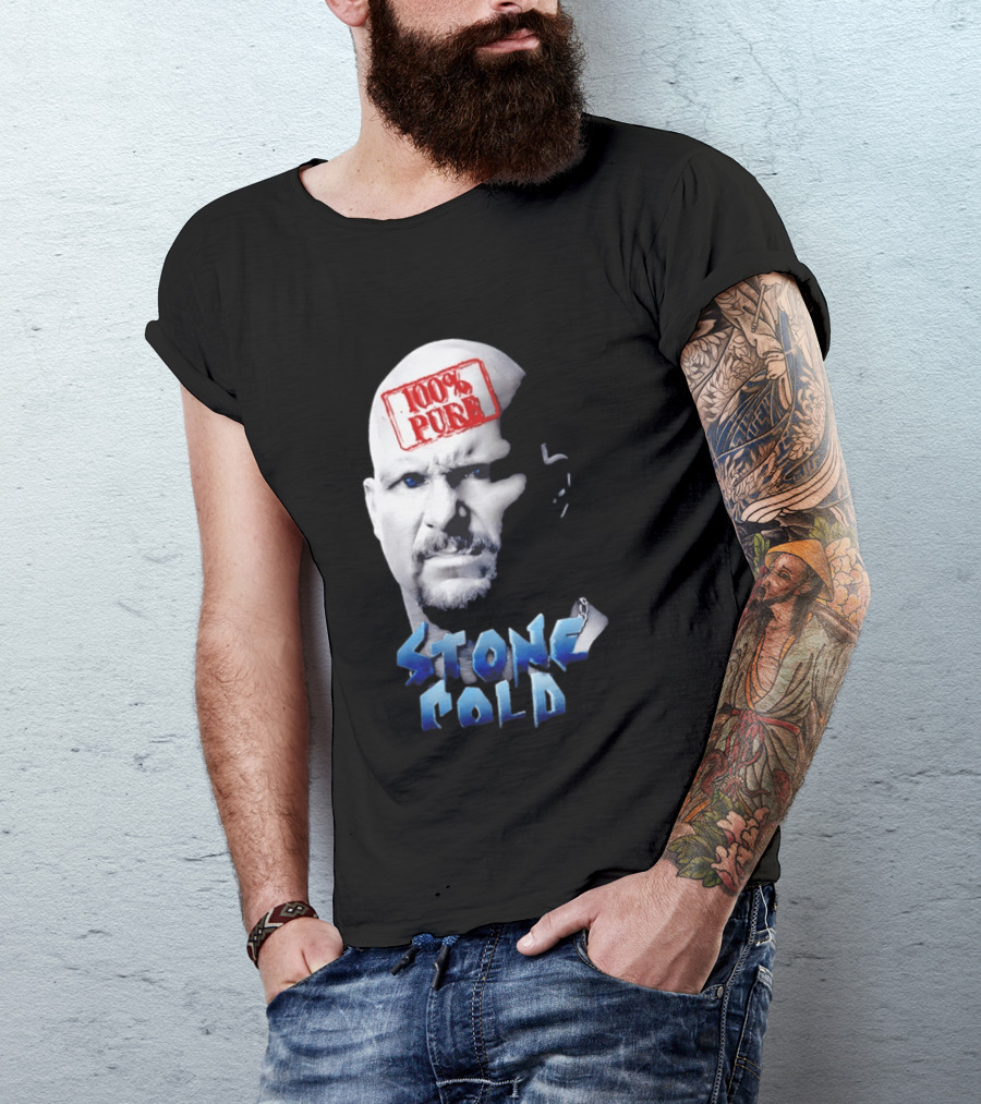 100% Pure Stone Cold Steve Austin T-Shirt