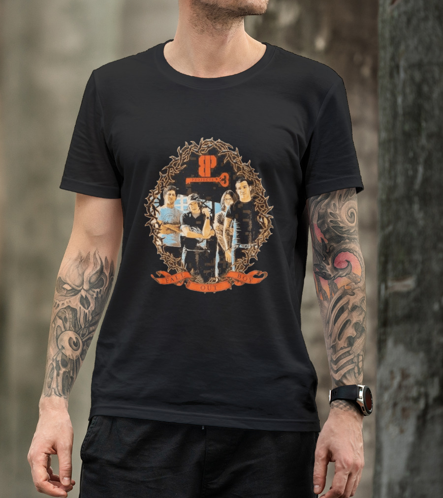 Brooklyn Projects X Fall Out Boy Band Photo T-Shirt