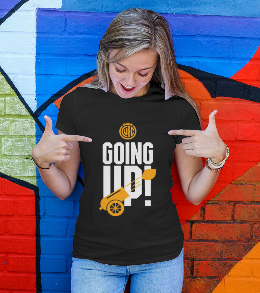 Cambridge United FC Going Up 2026 Cannonball Celebration T-Shirt
