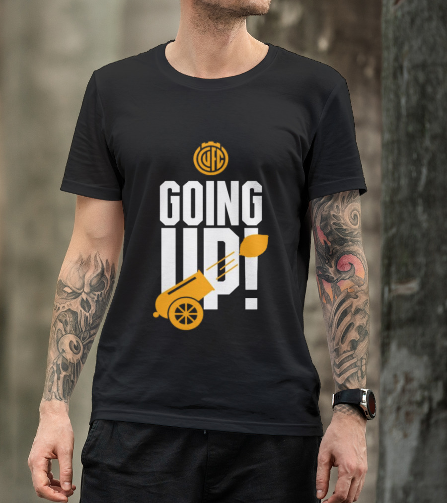 Cambridge United FC Going Up 2026 Cannonball Celebration T-Shirt