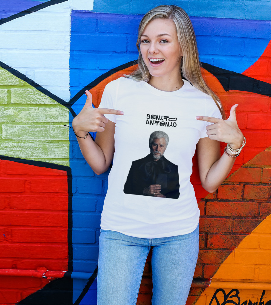 Benito Antonio Character In Black Outfit T-Shirt