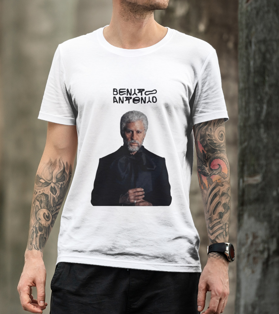 Benito Antonio Character In Black Outfit T-Shirt