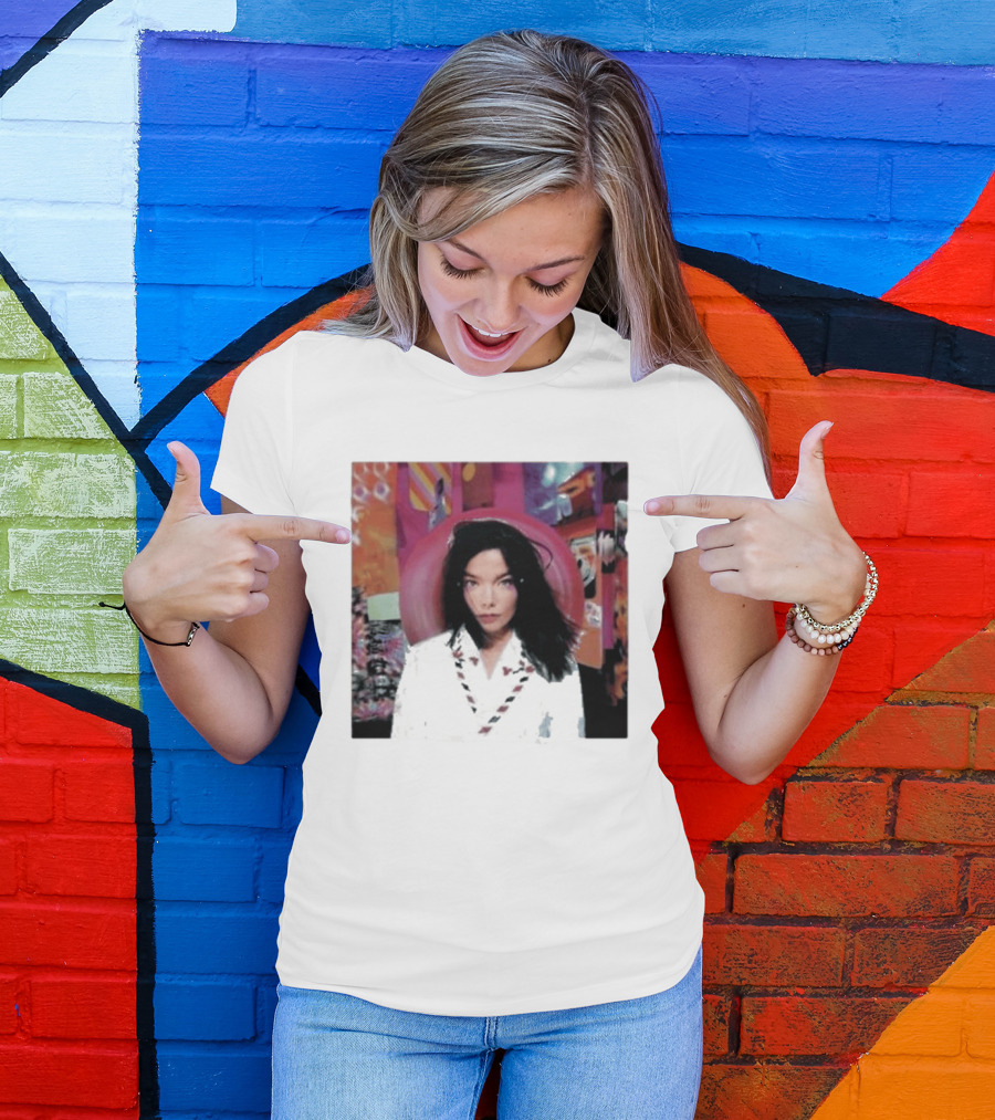 Bjork Post Album Cover Photographic Print T-Shirt