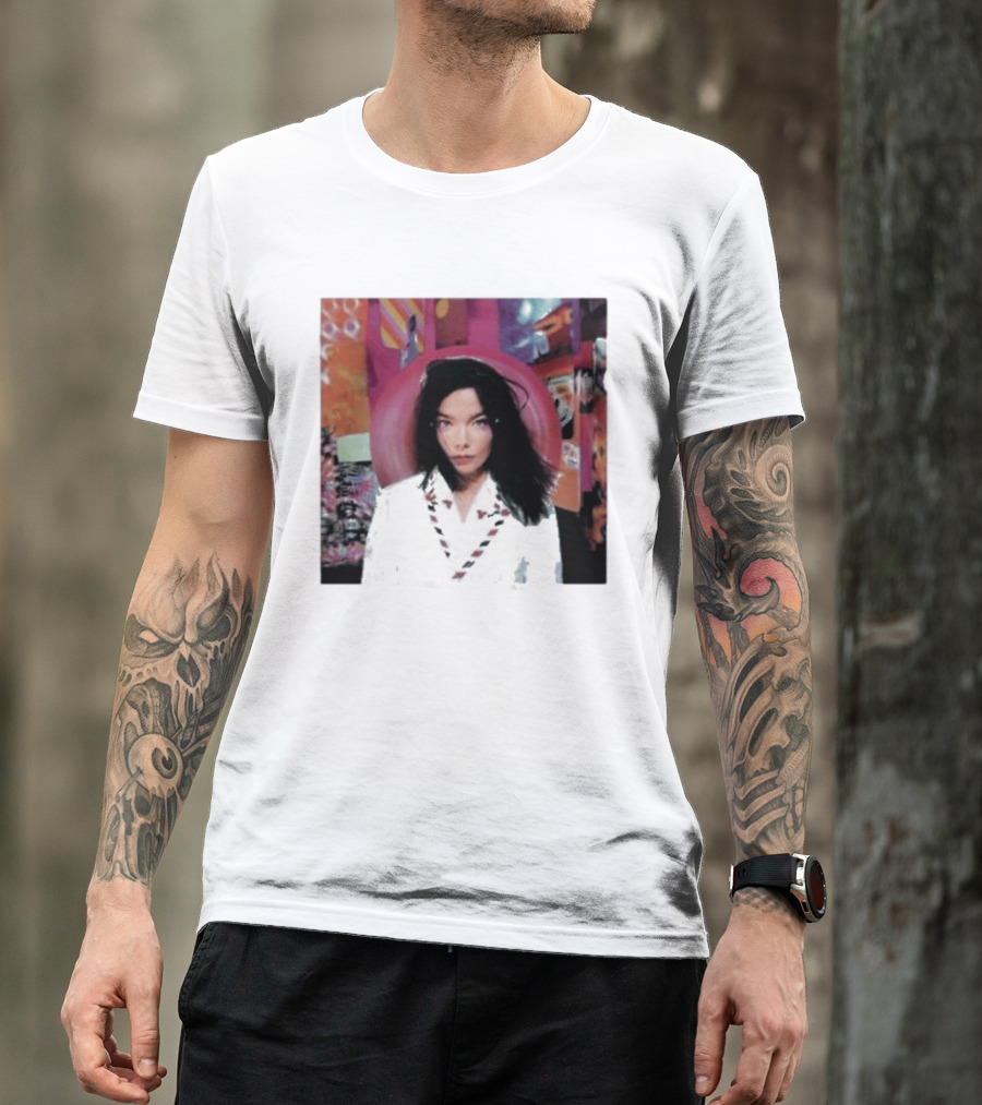 Bjork Post Album Cover Photographic Print T-Shirt