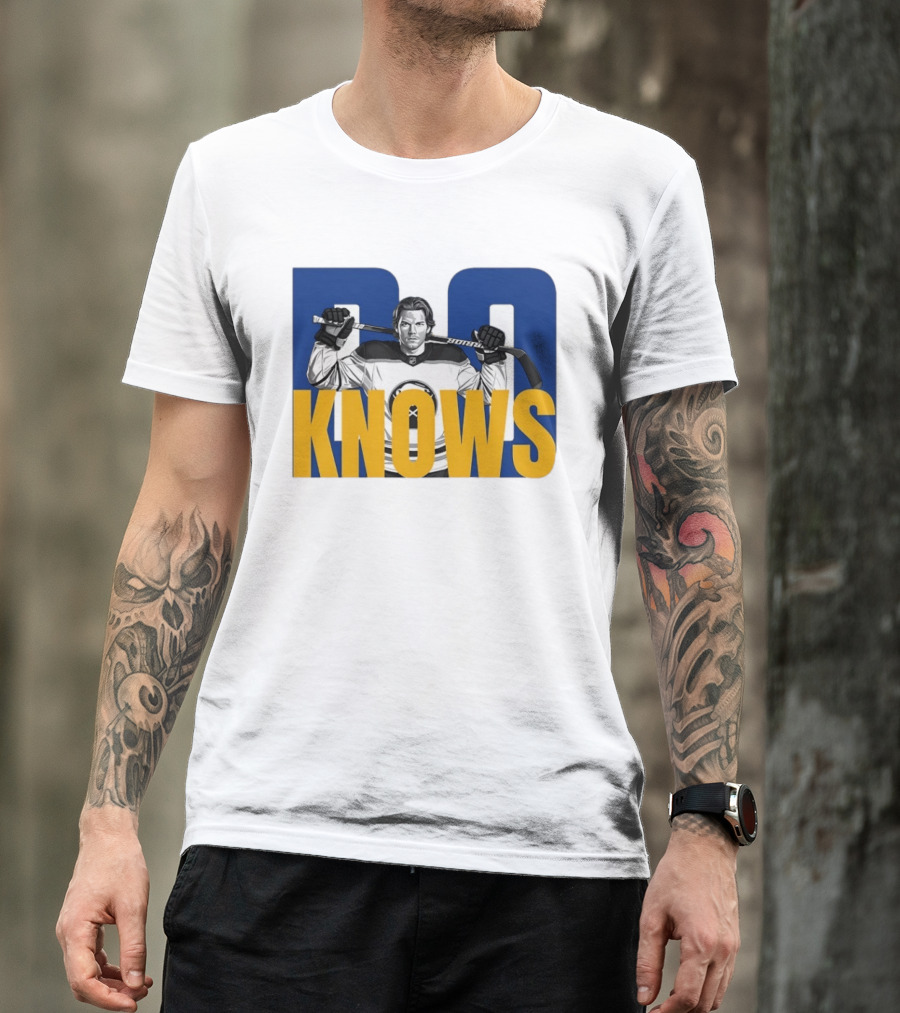 Bowen Byram Bo Knows Buffalo Sabres Hockey Jumper T-Shirt
