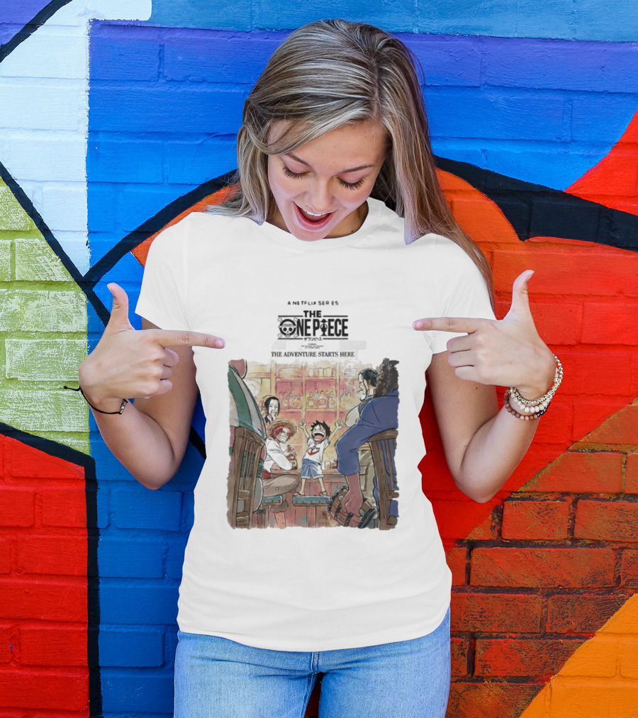 The One Piece Adventure Starts Here East Blue Remake By WIT Studio On Netflix February 2027 T-Shirt