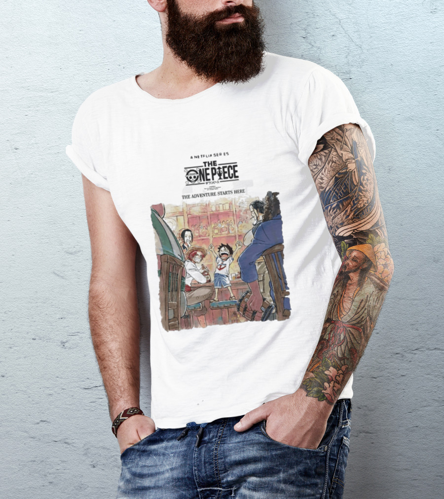 The One Piece Adventure Starts Here East Blue Remake By WIT Studio On Netflix February 2027 T-Shirt