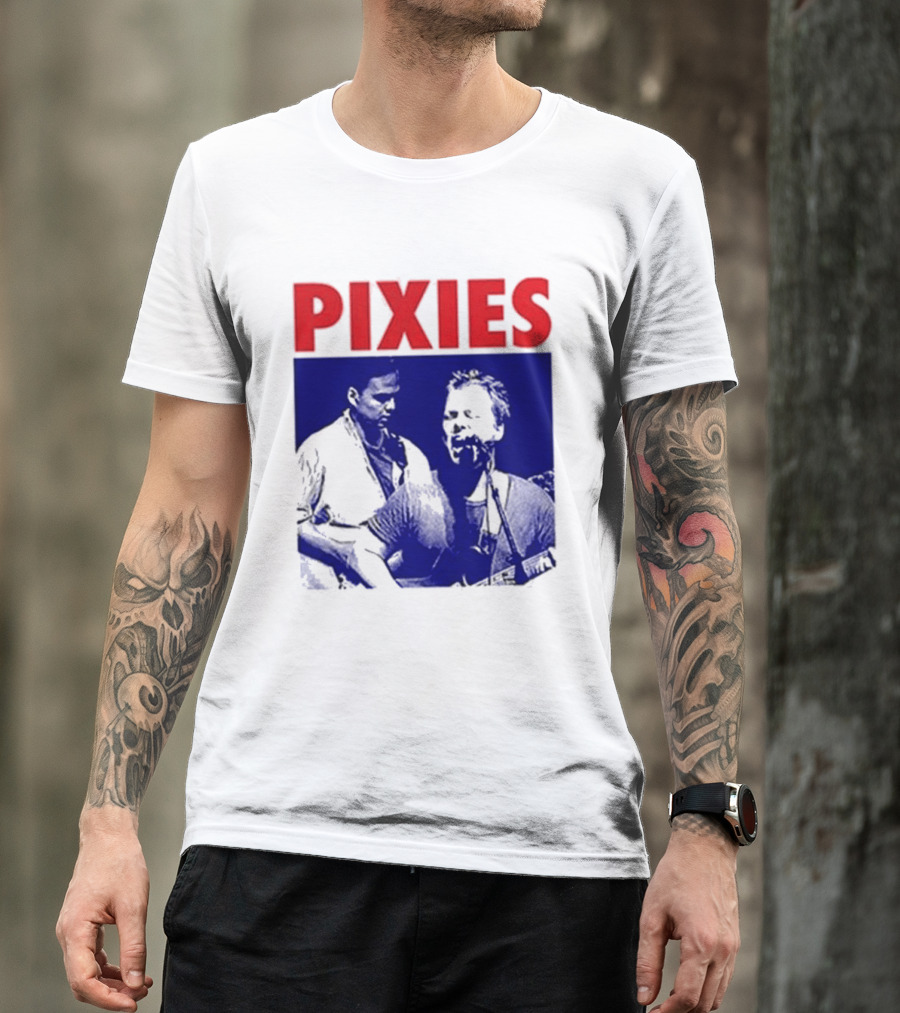 Pixies P40 Asia Tour 2026 Francis Santiago Concert T-Shirt