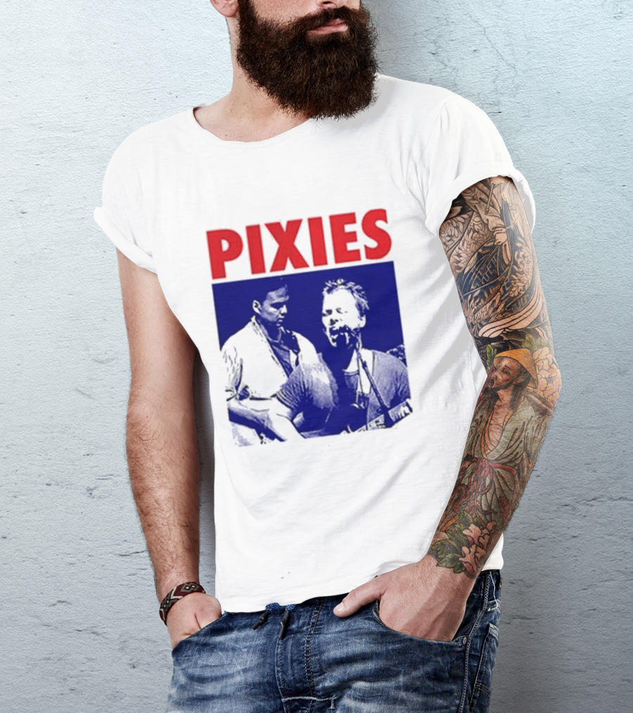 Pixies P40 Asia Tour 2026 Francis Santiago Concert T-Shirt