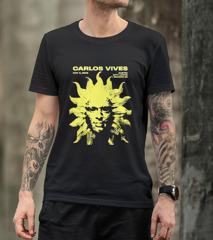 Carlos Vives May 6 2023 Austin City Limits Music Festival Austin TX Season 52 T-Shirt