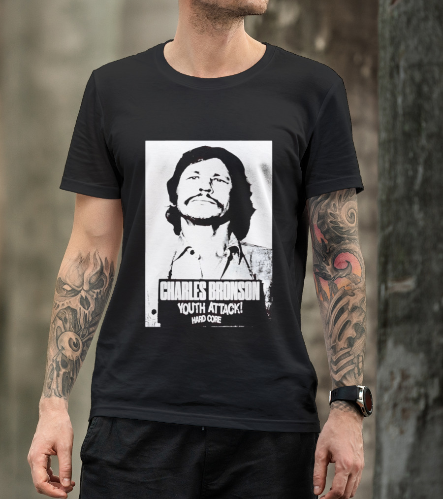 Charles Bronson Youth Attack Hardcore T-Shirt