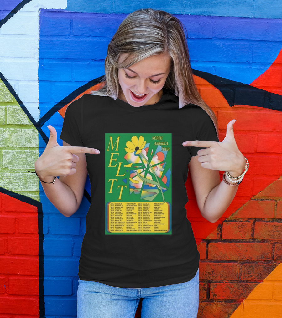 MELTT North America Tour 26 With Flower T-Shirt
