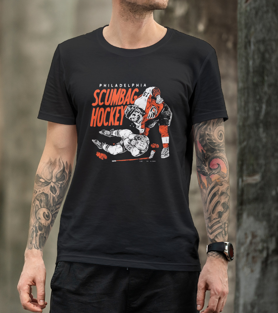 Philadelphia Scumbag Hockey Philadelphia Flyers T-Shirt