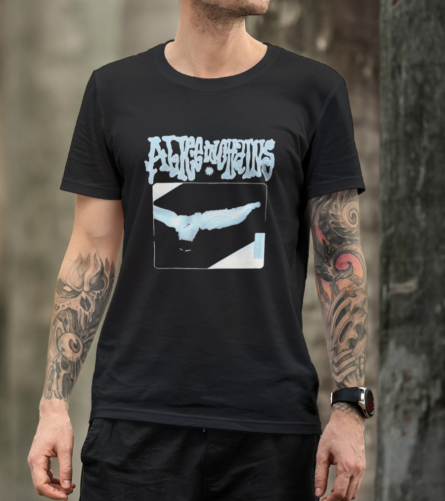 Alice In Chains X Ray Arm Elbow Skeleton Image T-Shirt