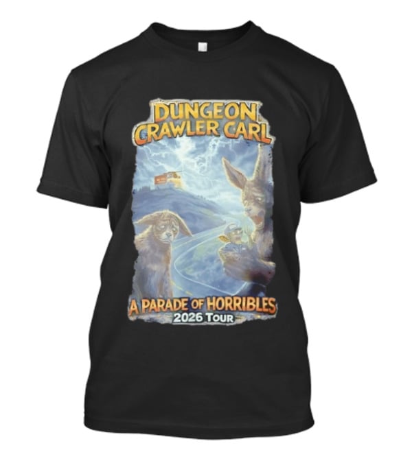 Dungeon Crawler Carl 2026 Tour A Parade Of Horribles Fantasy Adventure T-Shirt
