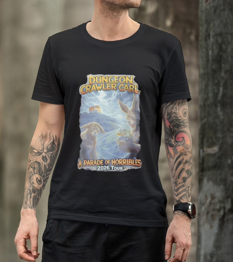 Dungeon Crawler Carl 2026 Tour A Parade Of Horribles Fantasy Adventure T-Shirt