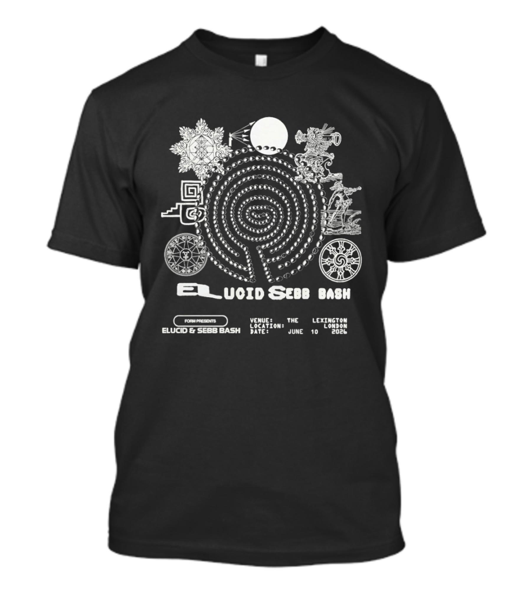 Elucid Sebb Bash Lexington London June 10 2026 Concert Event T-Shirt