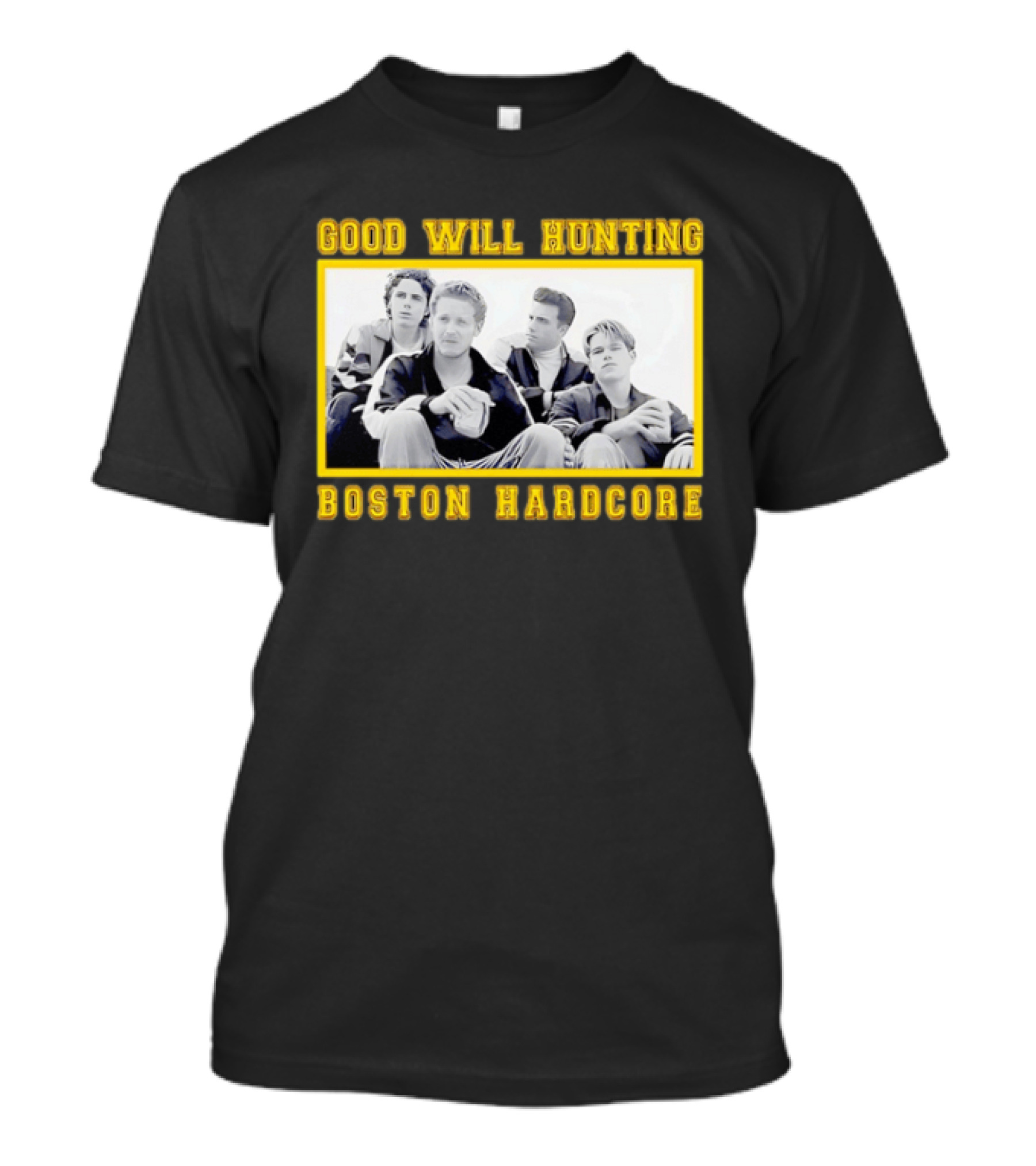 Good Will Hunting Boston Hardcore Matt Damon Ben Affleck T-Shirt