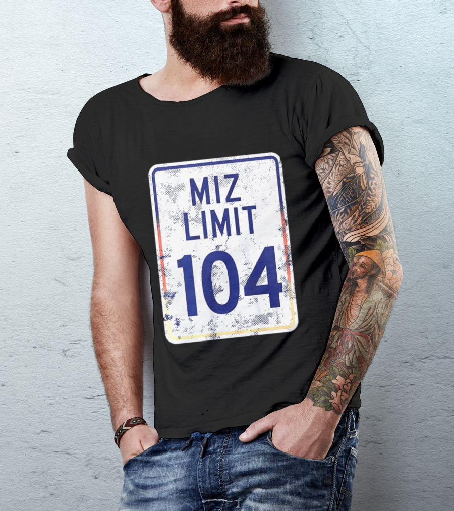 Miz Limit 104 Jacob Misiorowski Milwaukee Brewers T-Shirt