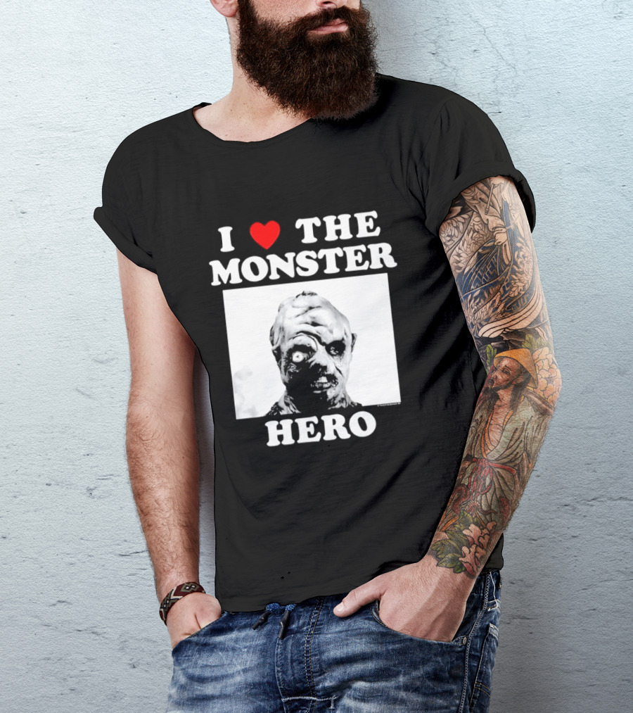 I Love The Monster Hero The Toxic Avenger Troma Entertainment T-Shirt