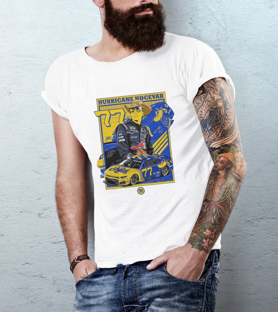 Hurricane Hocevar 77 Chili's Spire Motorsports NASCAR Chevrolet Carson Hocevar T-Shirt
