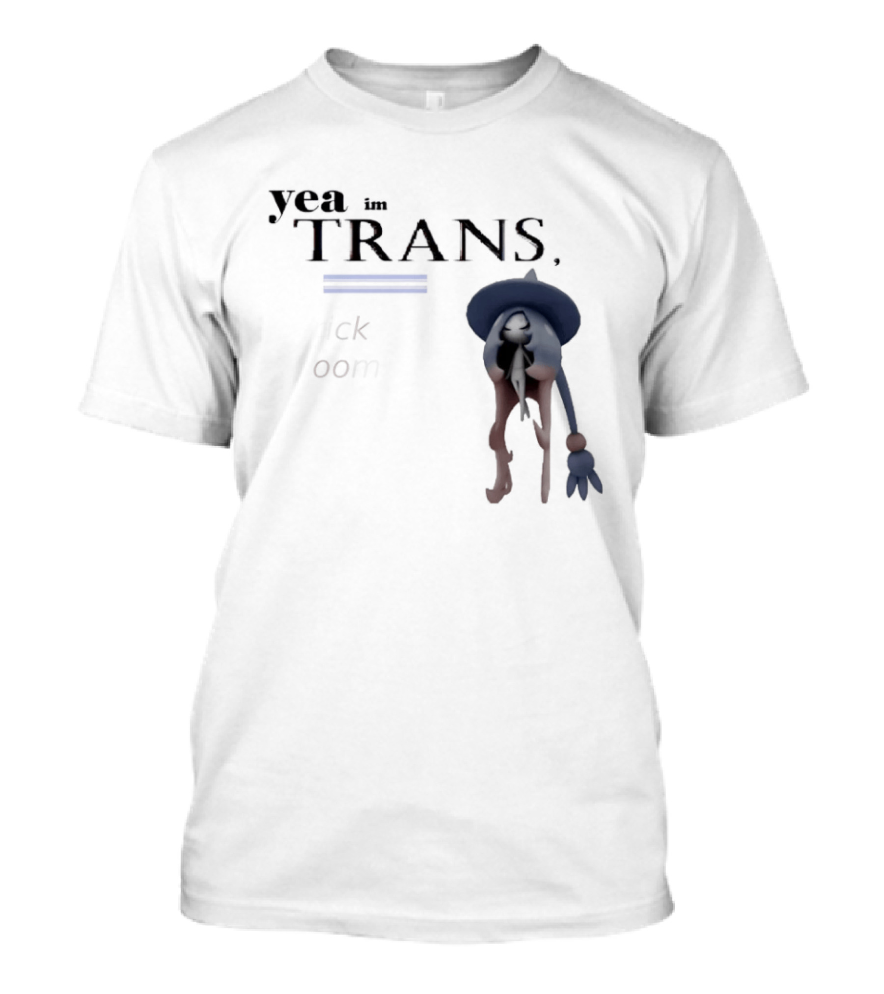 Hatterene Yea I'm Trans Trick Room T-Shirt