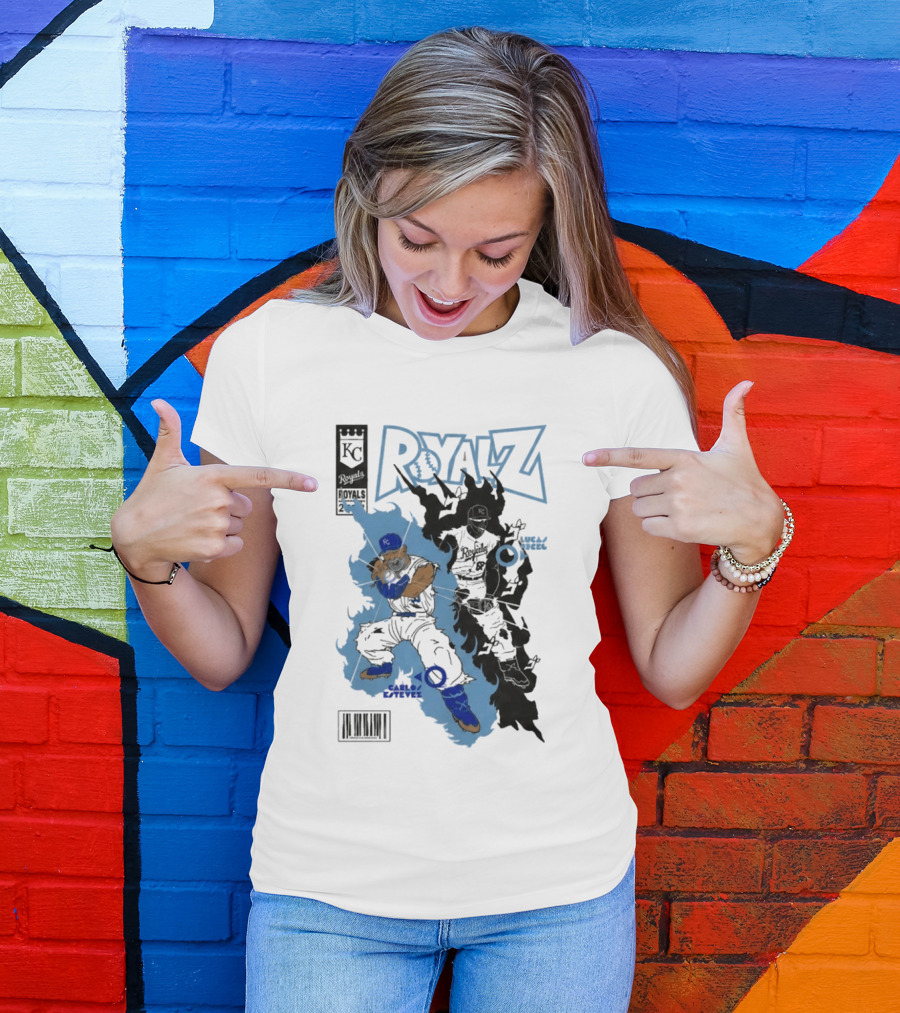 Royals Dragon Kamehameha Baseball Anime T-Shirt