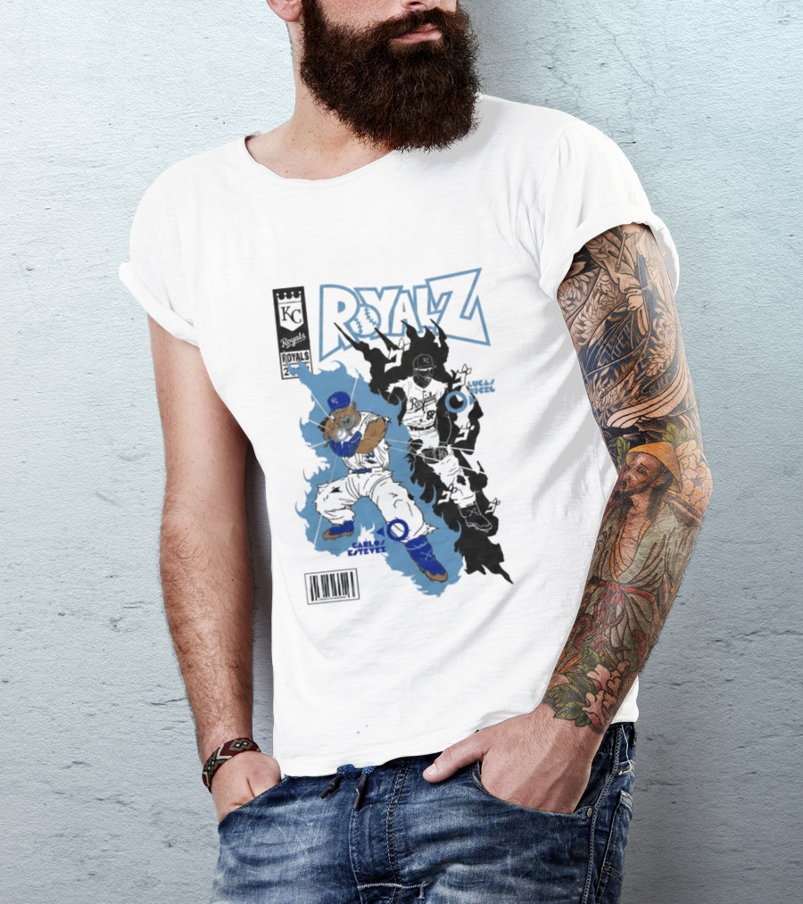 Royals Dragon Kamehameha Baseball Anime T-Shirt