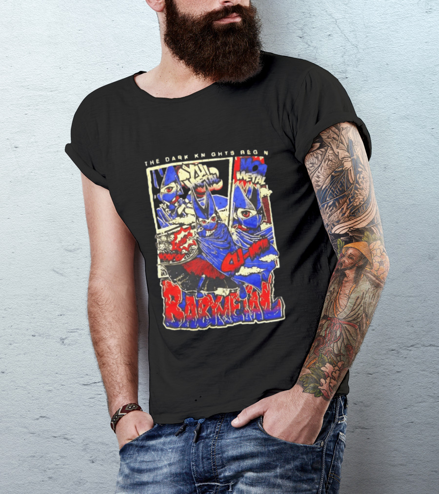 Babymetal The Dark Knights Begin Wow Metal Manga Style Comic T-Shirt